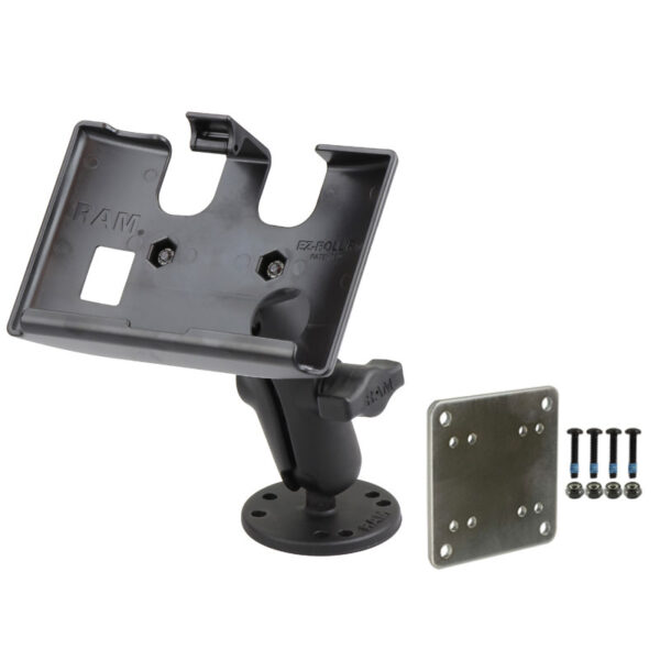 RAM® EZ-Roll'r™ Drill-Down Mount with Plate for Garmin nuvi 2500 Series Ram Mounts RAM-B-138-GA57-225BU