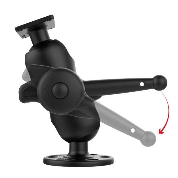 RAM Drill-Down Ball Mount for Humminbird Helix 8-15, Solix & Apex Ram Mounts RAM-D-202-25-C-202-KNOB9HU - immagine 3