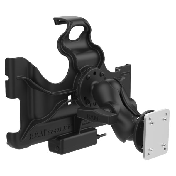 RAM Powered Dock e Dashboard Mount per Samsung Tab Active4 Pro Ram Mounts RAM-101-225B2-SAM52CP-V7CU - immagine 3