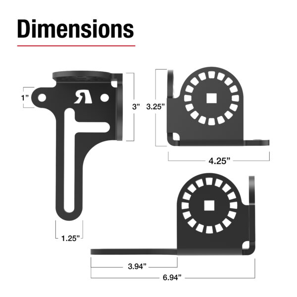 RAM Pod HD Reverse Vehicle Base Ram Mounts RAM-316-HDRBU - immagine 3