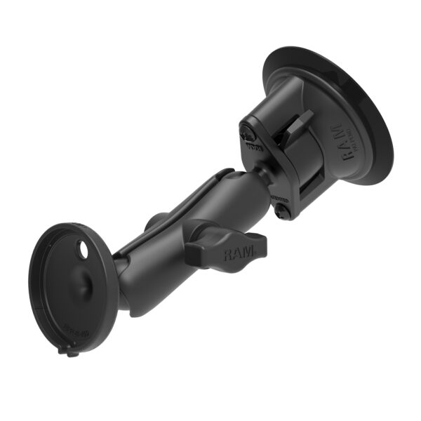 RAM Twist-Lock Suction Cup Mount per Apple 25W MagSafe Ram Mounts RAM-B-166-AP-MAG-1U - immagine 2