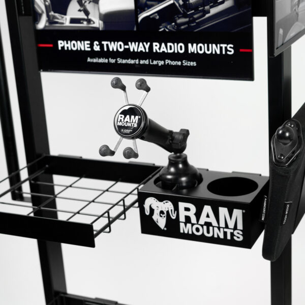 RAM Standing Floor Display con Baskets Ram Mounts RAM-DISPLAY-MODULAR1-GENERIC - immagine 5