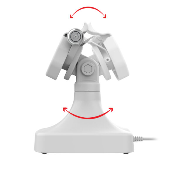 GDS Uni-Conn Powered Locking Tilt e Swivel Dock con PoE con Data - Gray Ram Mounts RAM-GDS-DOCKLR-D14-U3E-2A-GRY - immagine 3