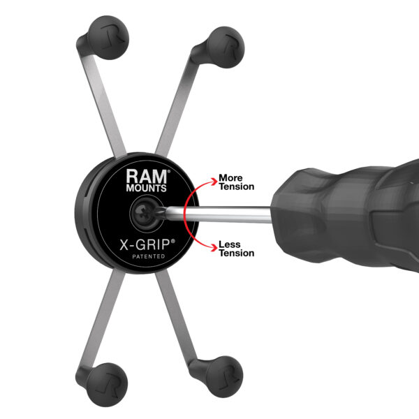 RAM Rotating X-Grip Large Phone Holder con Ball - B Size Ram Mounts RAM-HOL-UN10BRU - immagine 4