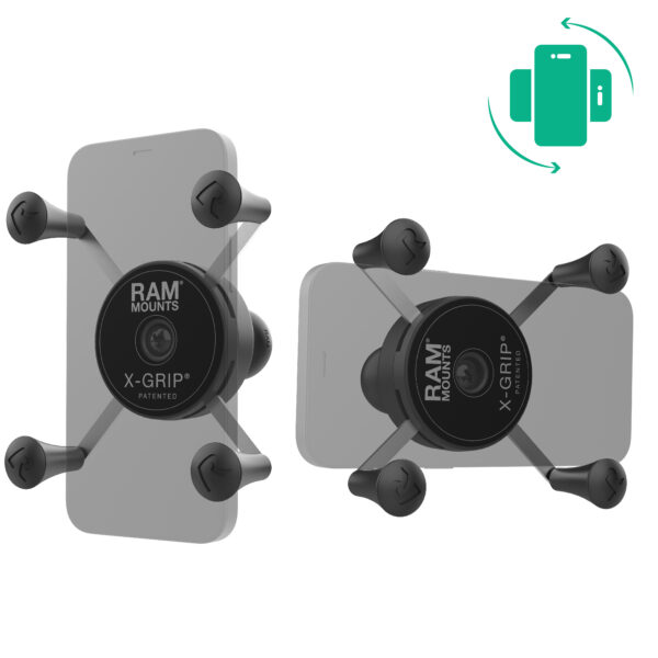 RAM Rotating X-Grip Phone Holder con Ball - B Size Ram Mounts RAM-HOL-UN7BRU