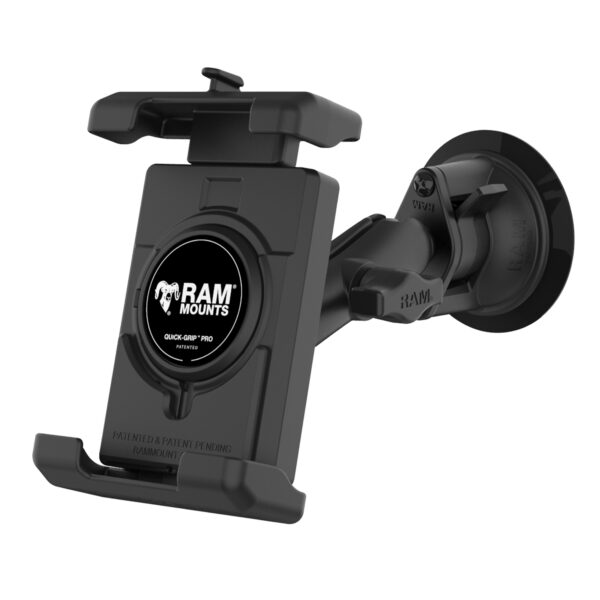 RAM® Quick-Grip™ Pro XL Phone Mount with Twist-Lock™ Suction Cup Ram Mounts RAM-B-166-PD7U - immagine 2