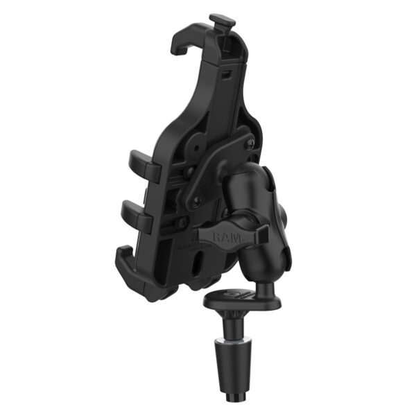 RAM® Quick-Grip™ Pro Phone Mount with Fork Stem Base - Short Ram Mounts RAM-B-176-A-PD5U - immagine 3