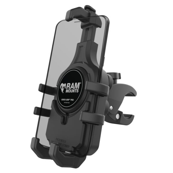 RAM® Quick-Grip™ Pro Vibration Damping Phone Mount with Tough-Claw™ Ram Mounts RAM-HOL-PD5V-400-1U