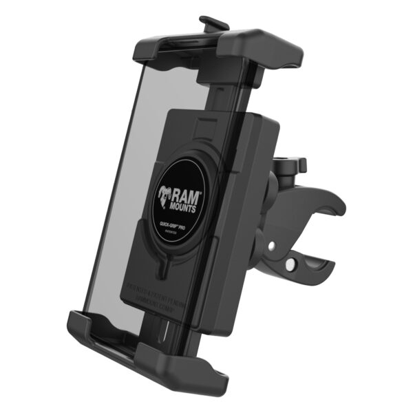 RAM® Quick-Grip™ Pro XL Vibration Damping Phone Mount with Tough-Claw™ Ram Mounts RAM-HOL-PD7V-400-1U