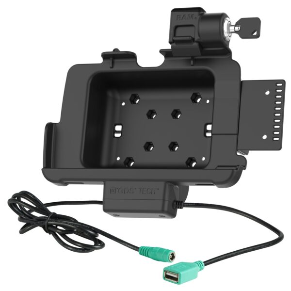 Locking RAM Tough-Dock Power + Data for Zebra ET4x 8" Tablet Ram Mounts RAM-HOL-ZE20PDKLU - immagine 2