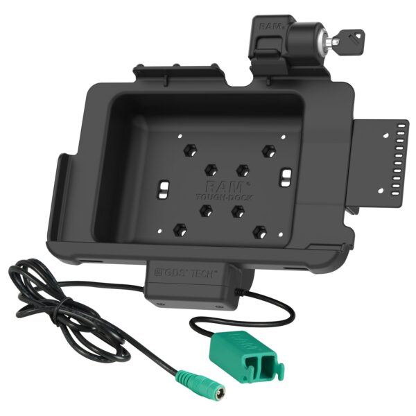 Locking RAM Tough-Dock Power + Dual USB for Zebra ET4x 10" Tablet Ram Mounts RAM-HOL-ZE21PD2KLU - immagine 2