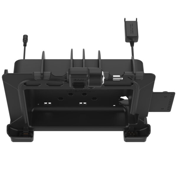 RAM Power + Dual USB Locking Dock for Zebra ET8x 2-in-1 Tablet Ram Mounts RAM-HOL-ZE22PD2LU - immagine 3