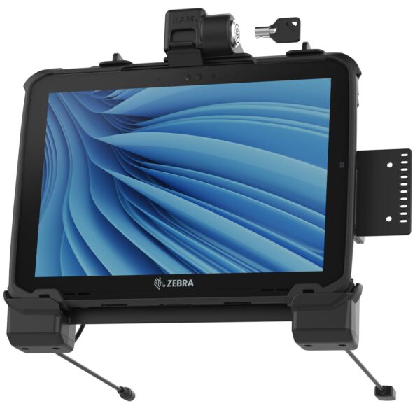 RAM Power + Data Locking Dock for Zebra ET8x 2-in-1 Tablet Ram Mounts RAM-HOL-ZE22PDLU