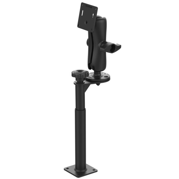 RAM Tele-Pole with 8" & 9" Poles and 75mm VESA Mount Ram Mounts RAM-VP-89F-D-101-2461U